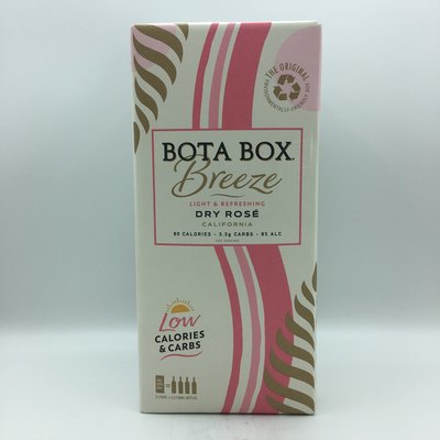 Bota Box Breeze Lo Cal Rose 3L Bota Box Breeze Lo Cal Rose 3L