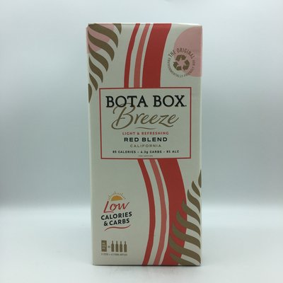 Bota Box Breeze Lo Cal Red Blend 3L Bota Box Breeze Lo Cal Red Blend 3L