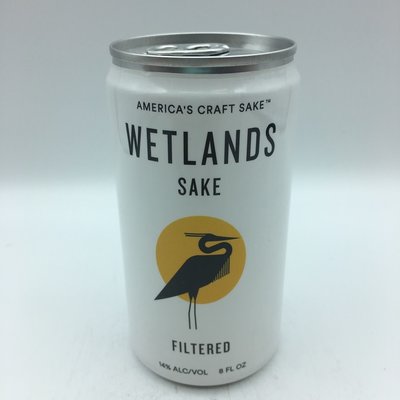 Wetlands Filtered Sake SINGLE 8OZ Wetlands Filtered Sake SINGLE 8OZ