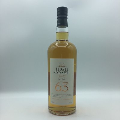 High Coast Sixty Three Single Malt Whisky 750ML High Coast Sixty Three Single Malt Whisky 750ML