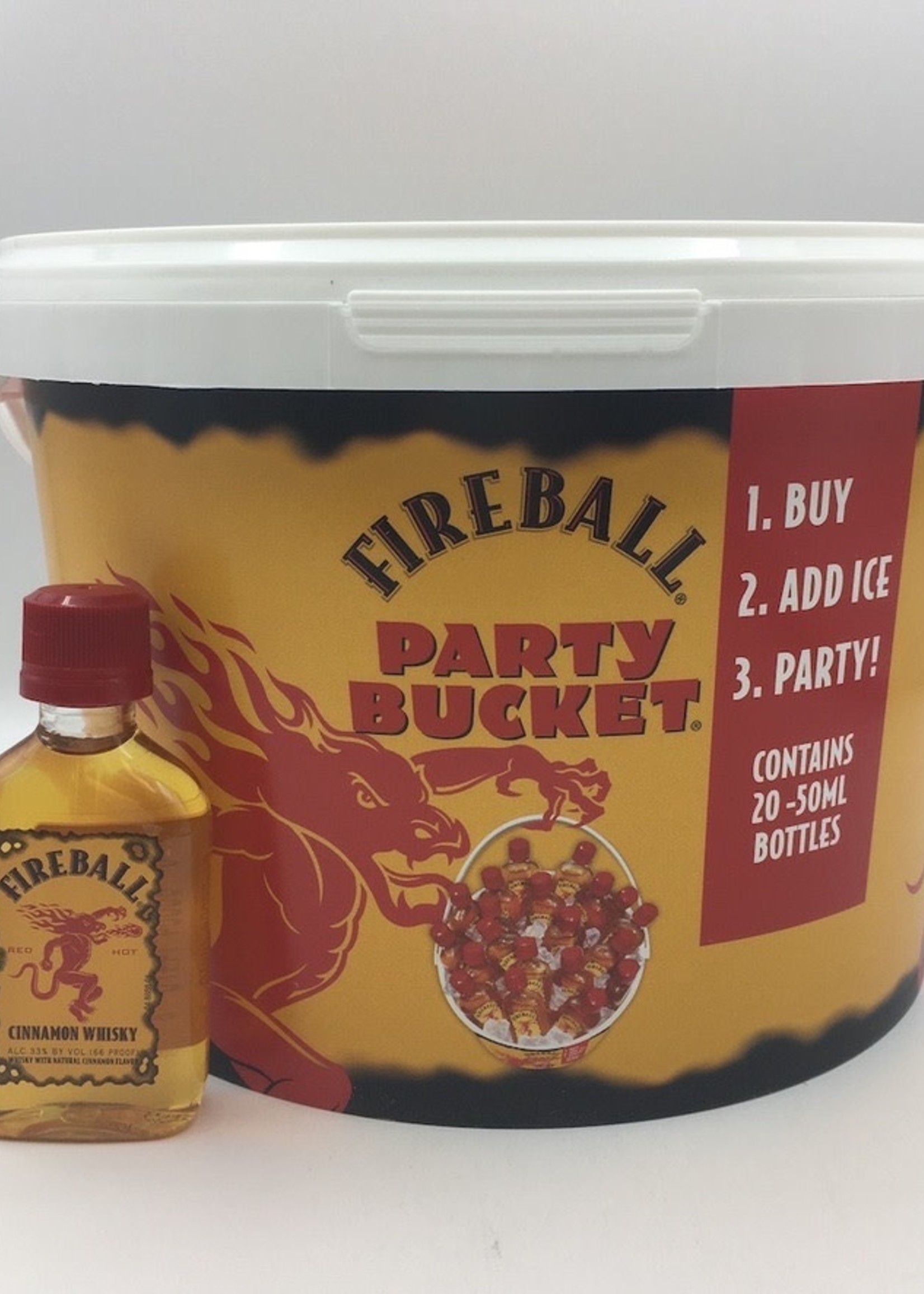 Fireball Party Bucket 20 x 50ML G