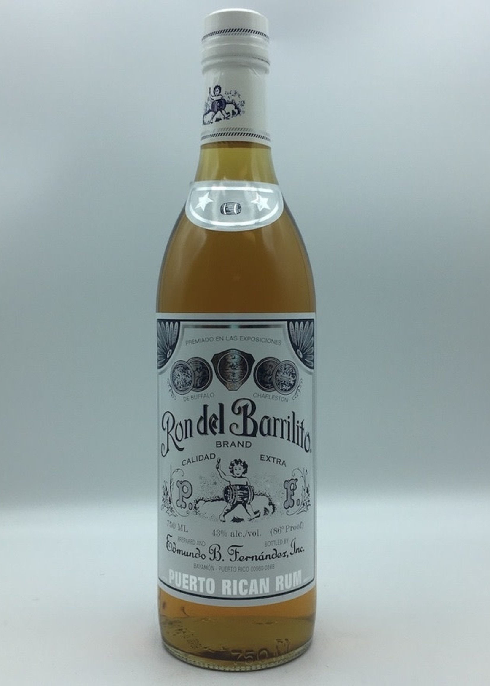 Ron del Barrilito Two Star Rum 750ML