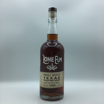 Lone Elm Small Batch Texas Straight Wheat Whiskey 750ML Lone Elm Small Batch Texas Straight Wheat Whiskey 750ML