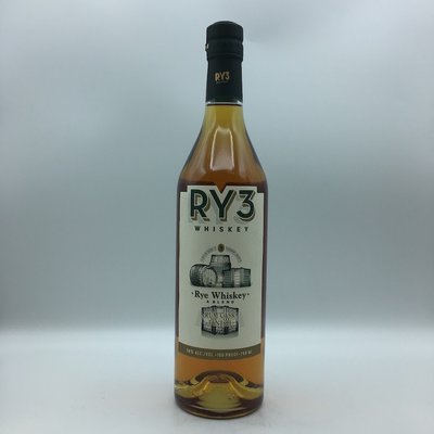 Ry3 Rye Whiskey 750ML Ry3 Rye Whiskey 750ML