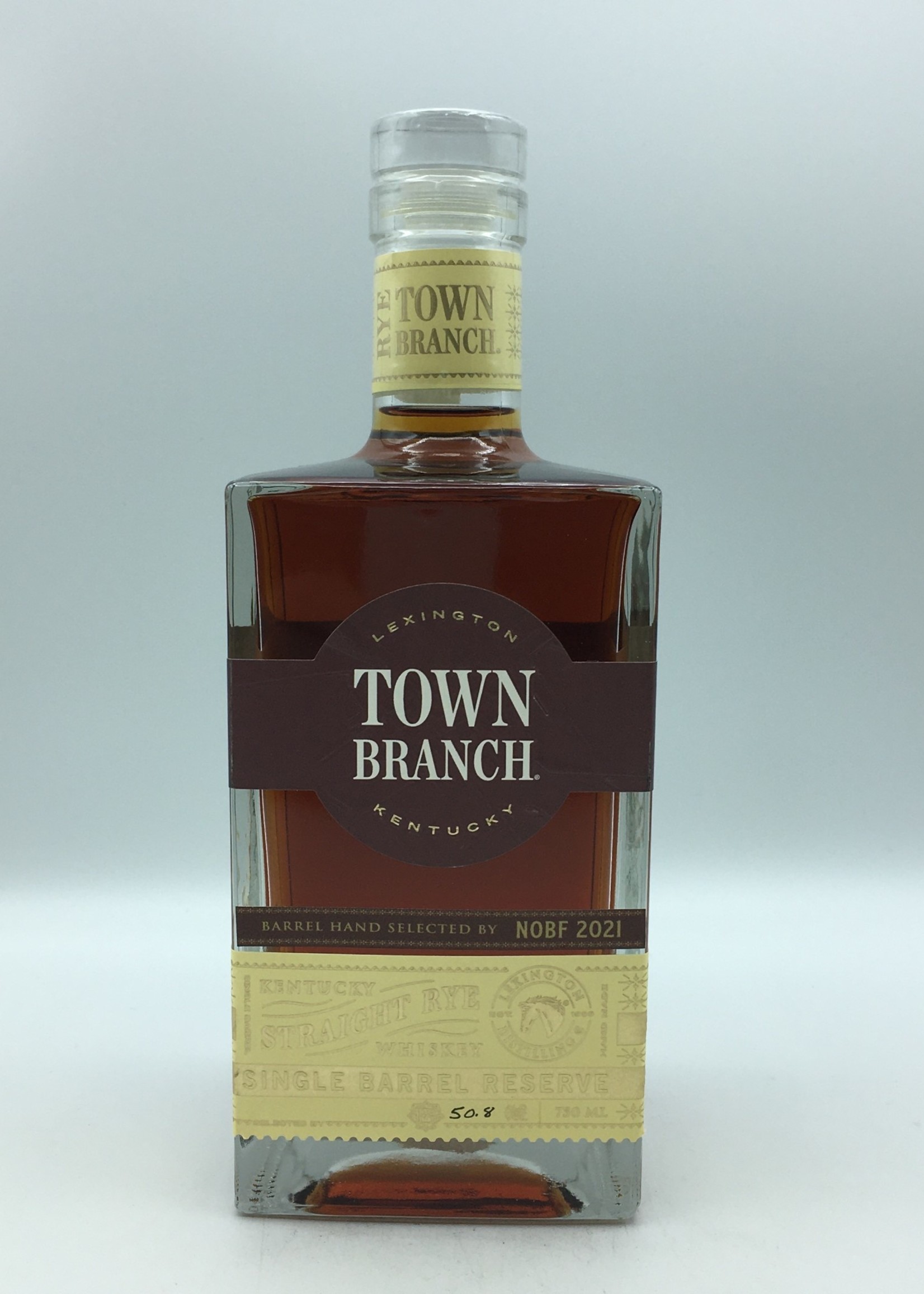 Town Branch Bourbon Fest Single Barrel Reserve Rye Whiskey 750Mal