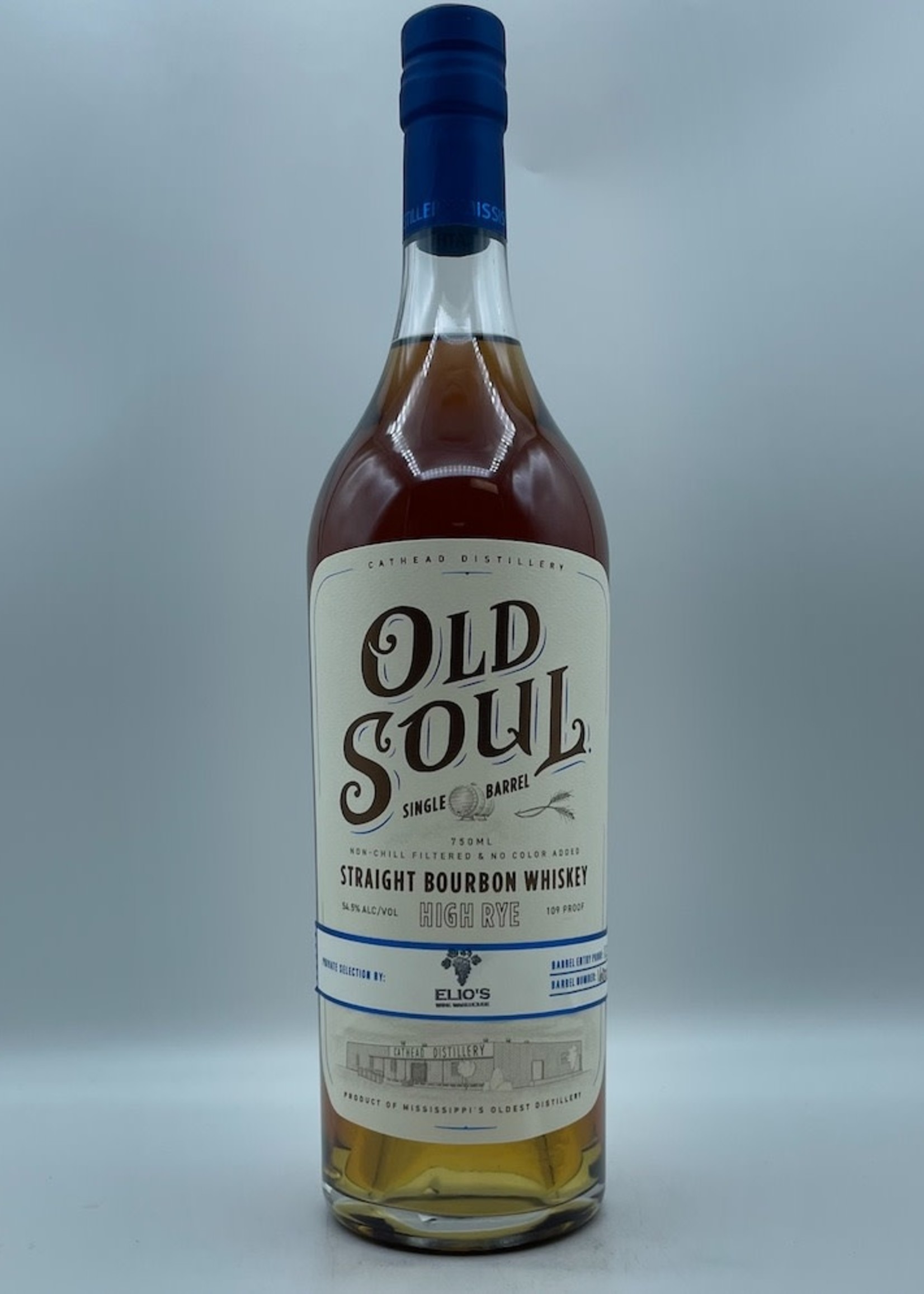 Old Soul High Rye Bourbon Whiskey Elio’s Store Pick 750ML G