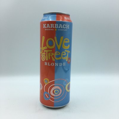 Karbach Love Street Blonde 19.2OZ Karbach Love Street Blonde 19.2OZ