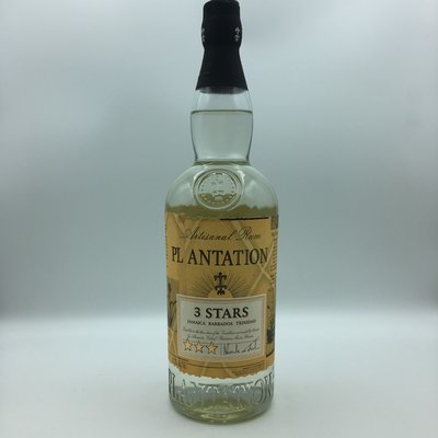 Plantation 3 Stars Silver Rum Liter Plantation 3 Stars Silver Rum Liter