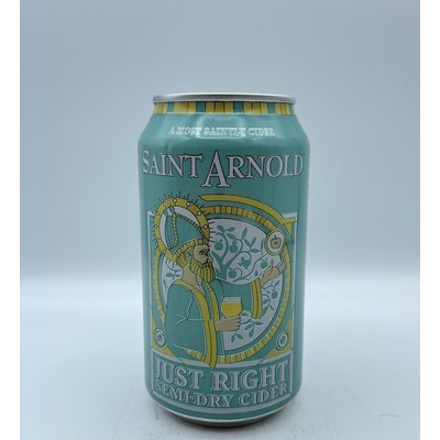 Saint Arnold Just Right Cider 6PK 12OZ Saint Arnold Just Right Cider 6PK 12OZ