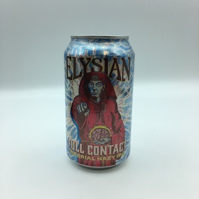 Elysian Full Contact Imperial Hazy IPA SINGLE 12OZ Elysian Full Contact Imperial Hazy IPA SINGLE 12OZ
