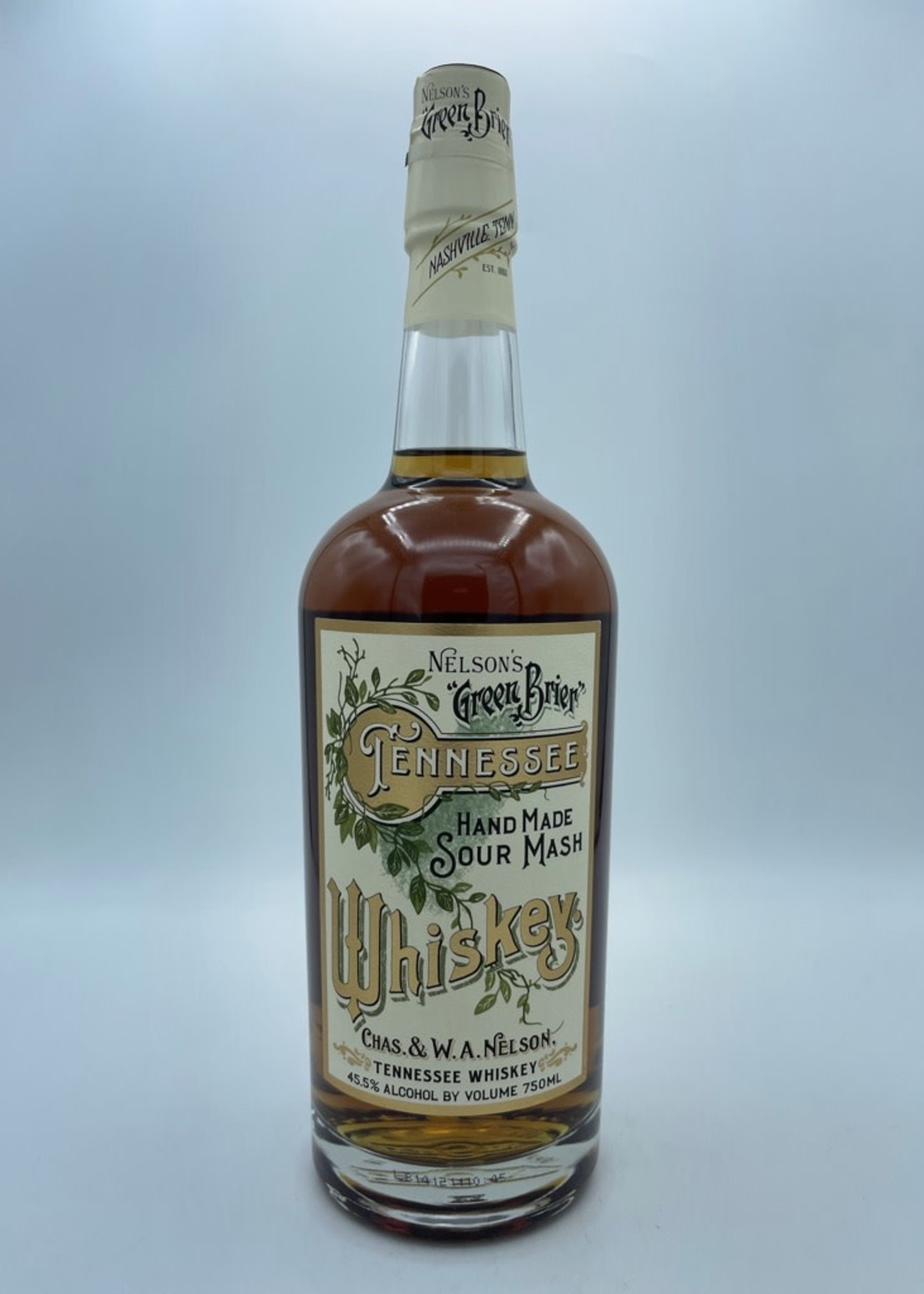 Nelson's Green Brier Tennessee Whiskey 750ML