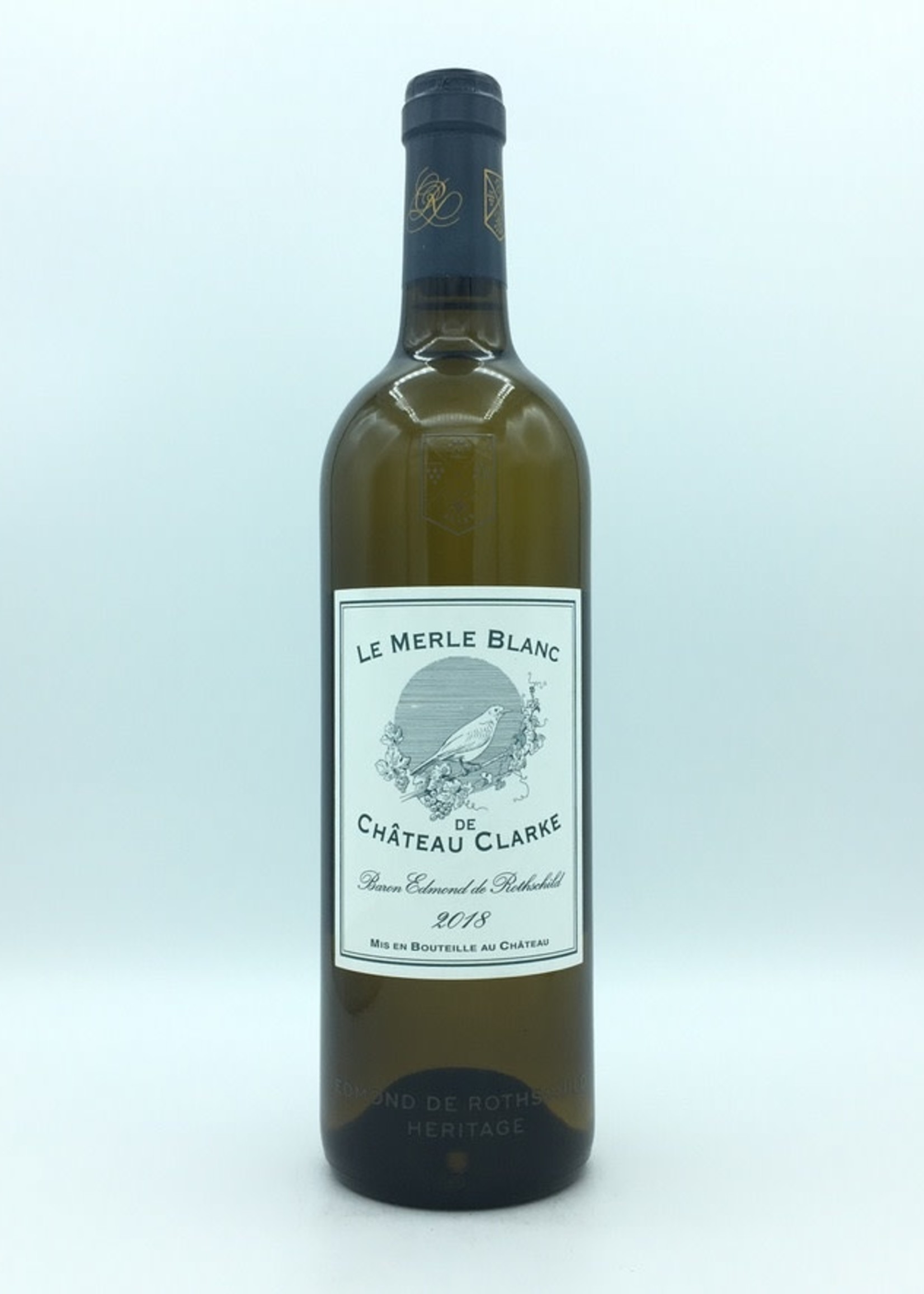 Le Merle Blanc de Chateau Clarke White Bordeaux 750ML