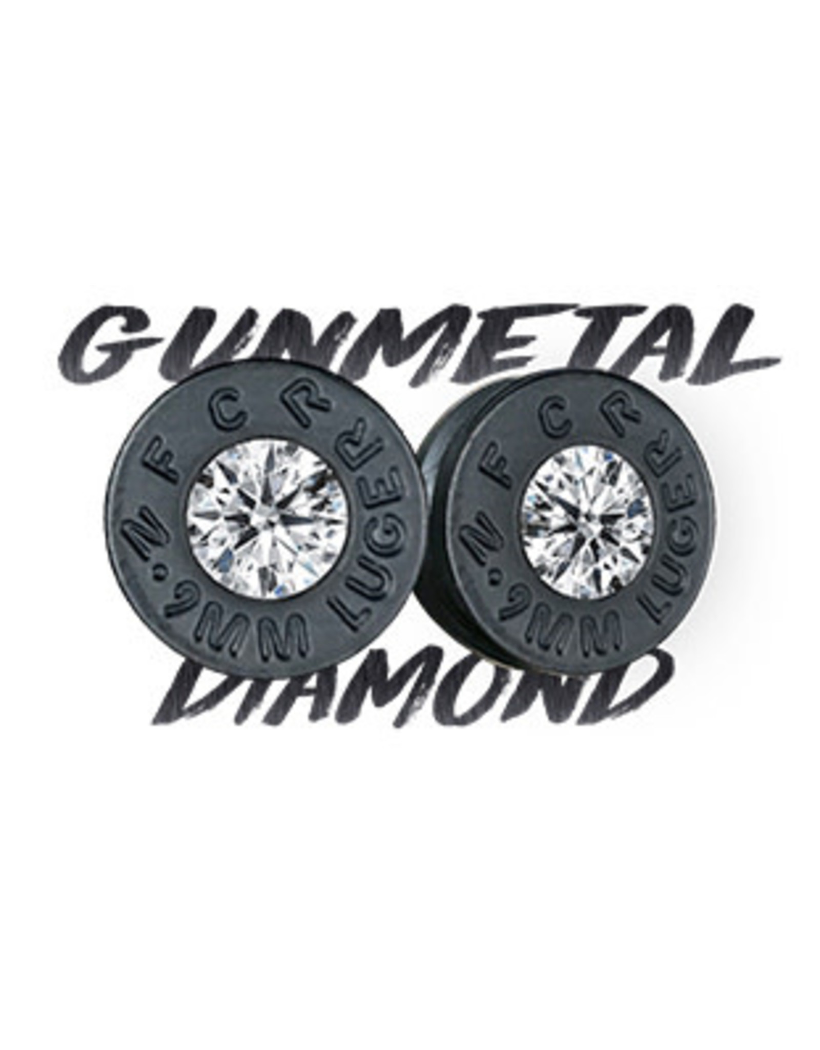 Astarix Bullet Earrings-Diamond