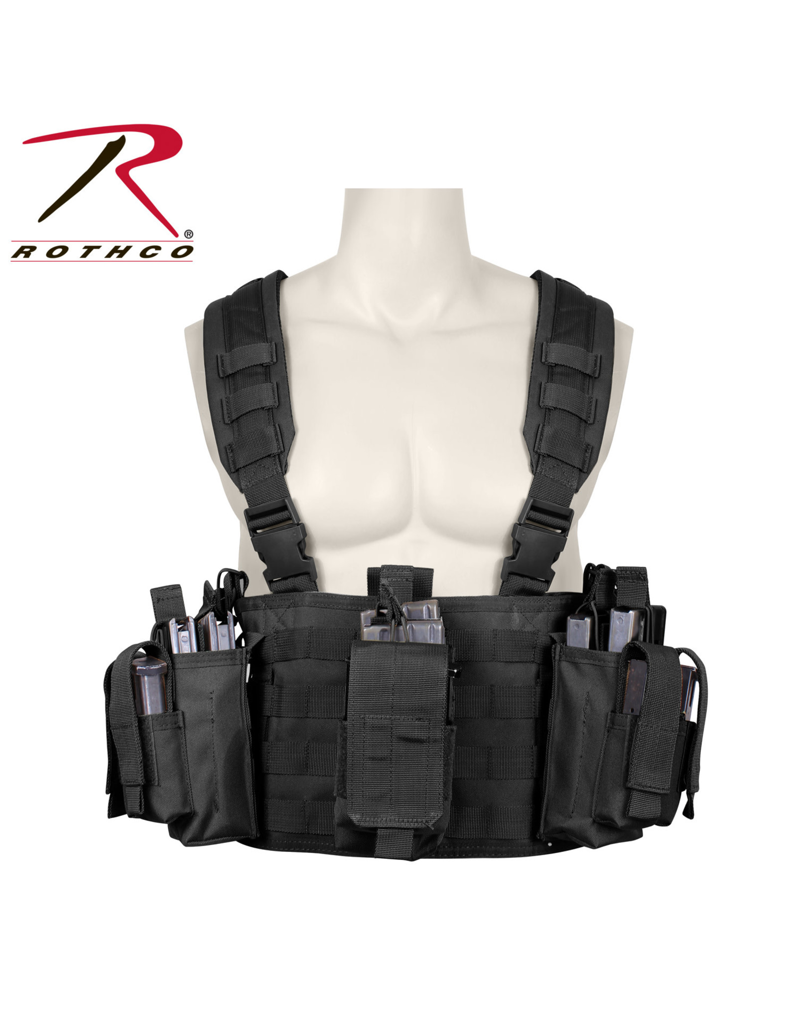 Rothco Rothco Operators Chest Rig-Black