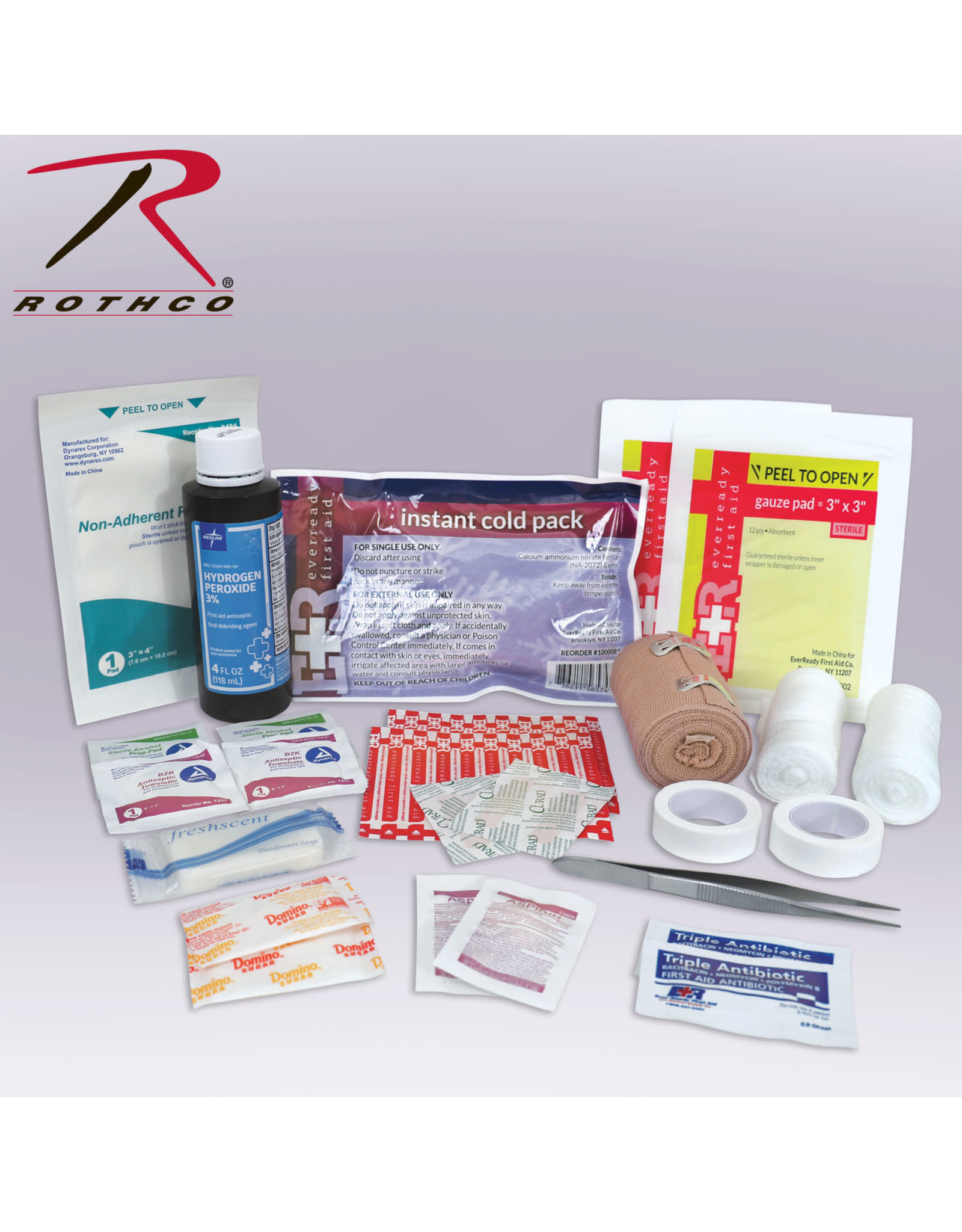 Rothco Rothco Tactical First Aid Kit Contents