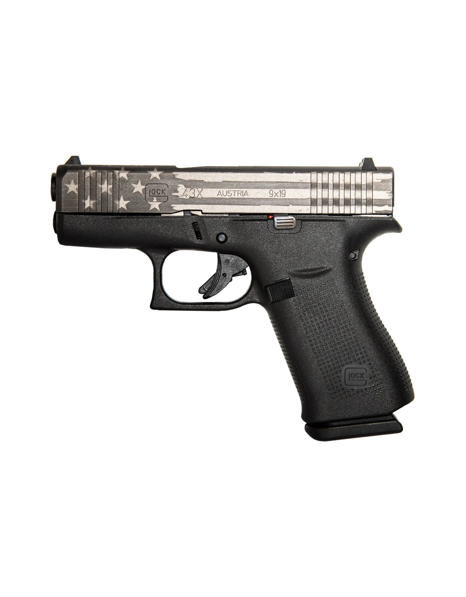 Glock Glock 43X Cerakote Flag