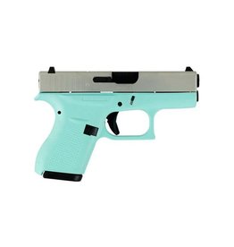 Glock Glock 42 Robin's Egg Blue and Stainless