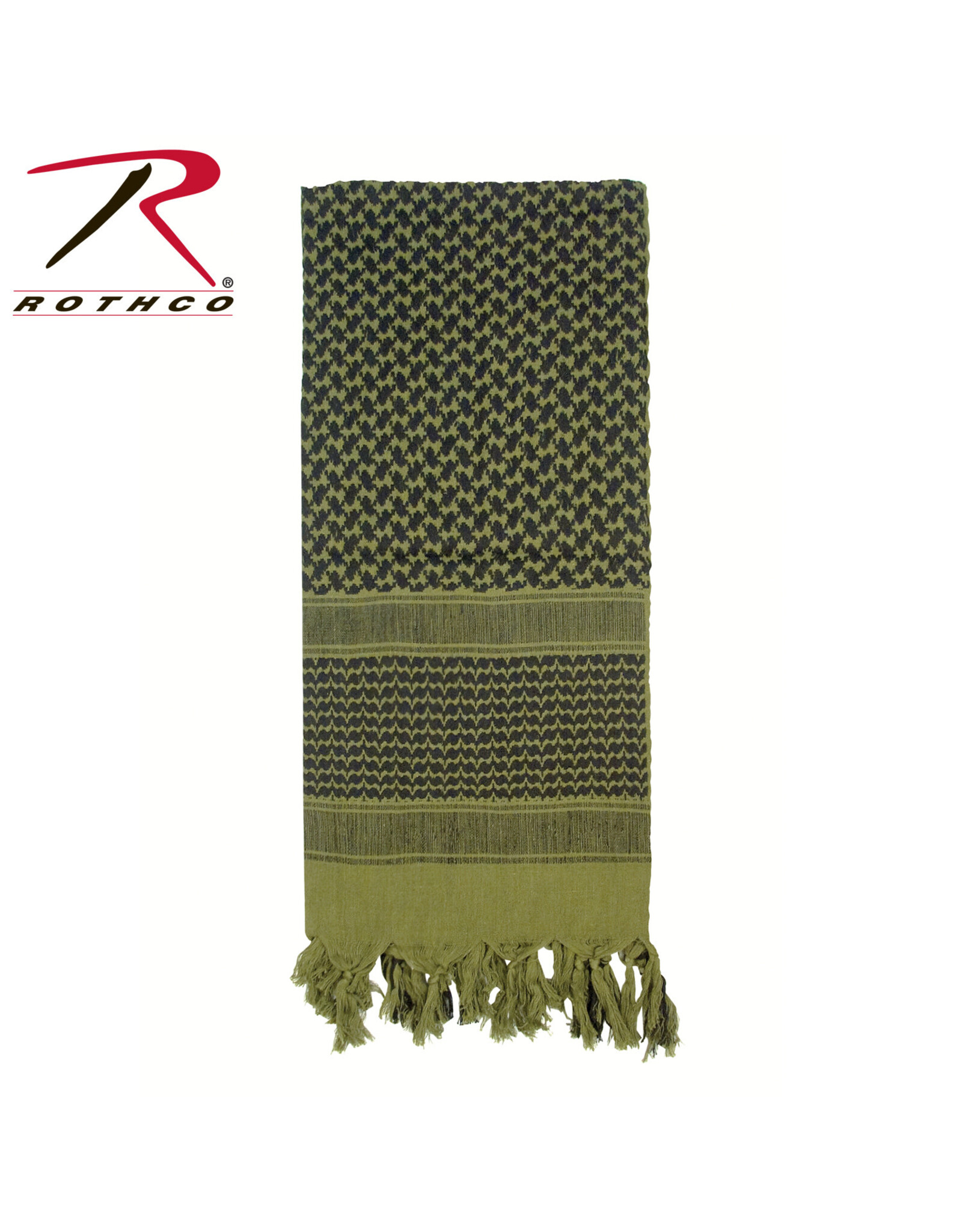 Rothco Rothco Lightweight Shemagh-Olive/Black