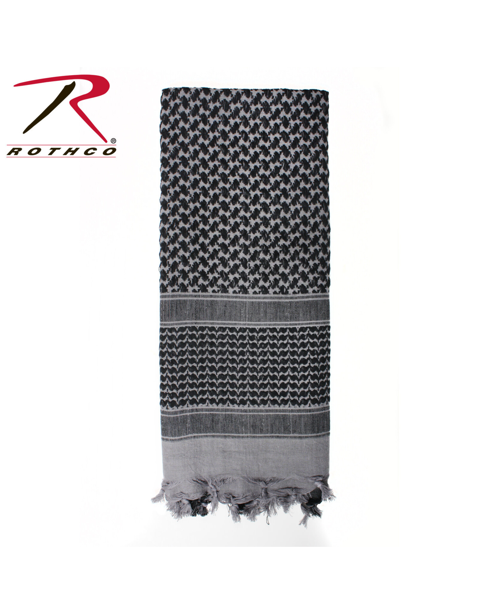Rothco Rothco Lightweight Shemagh-Gray/Black