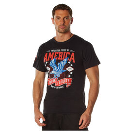 Rothco Rothco Freedom & Liberty T-Shirt-Black