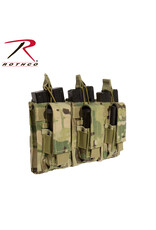 Rothco Rothco Triple Rifle/Pistol Mag Pouch-Multicam