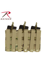 Rothco Rothco Triple Rifle/Pistol Mag Pouch-Multicam