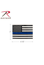 Rothco Rothco Transparent Thin Blue Line Flag Decal