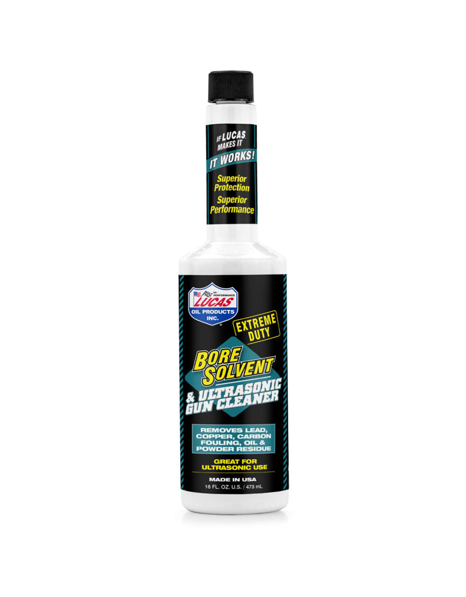 Lucas Oil Products Lucas Extreme Duty Bore Solvent & Ultrasonic Gun Cleaner 16oz