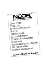 NDuR NDuR 11-IN-1 Survival Tool