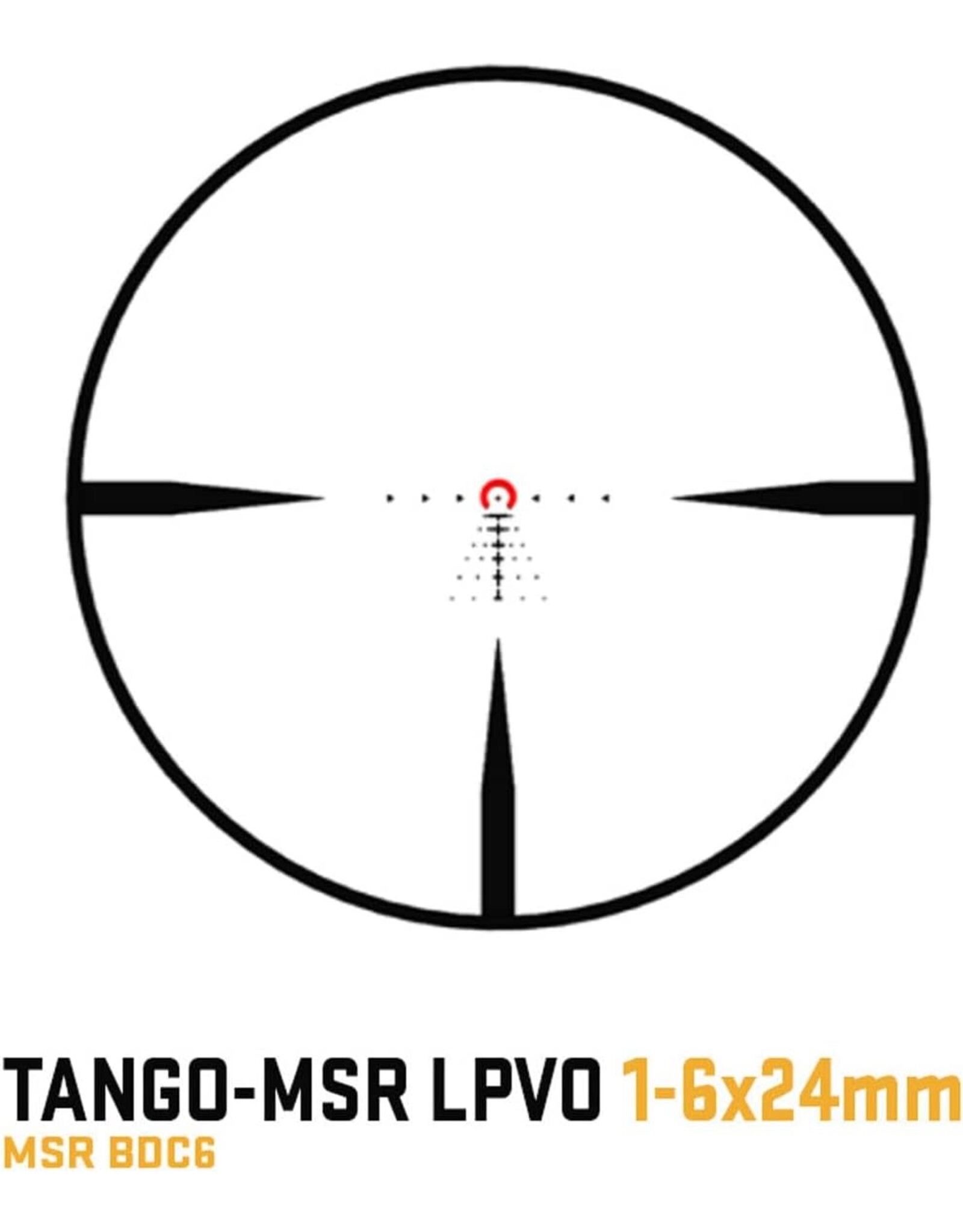Sig Sauer Sig Sauer Tango MSR 1-6x24 Black FFP