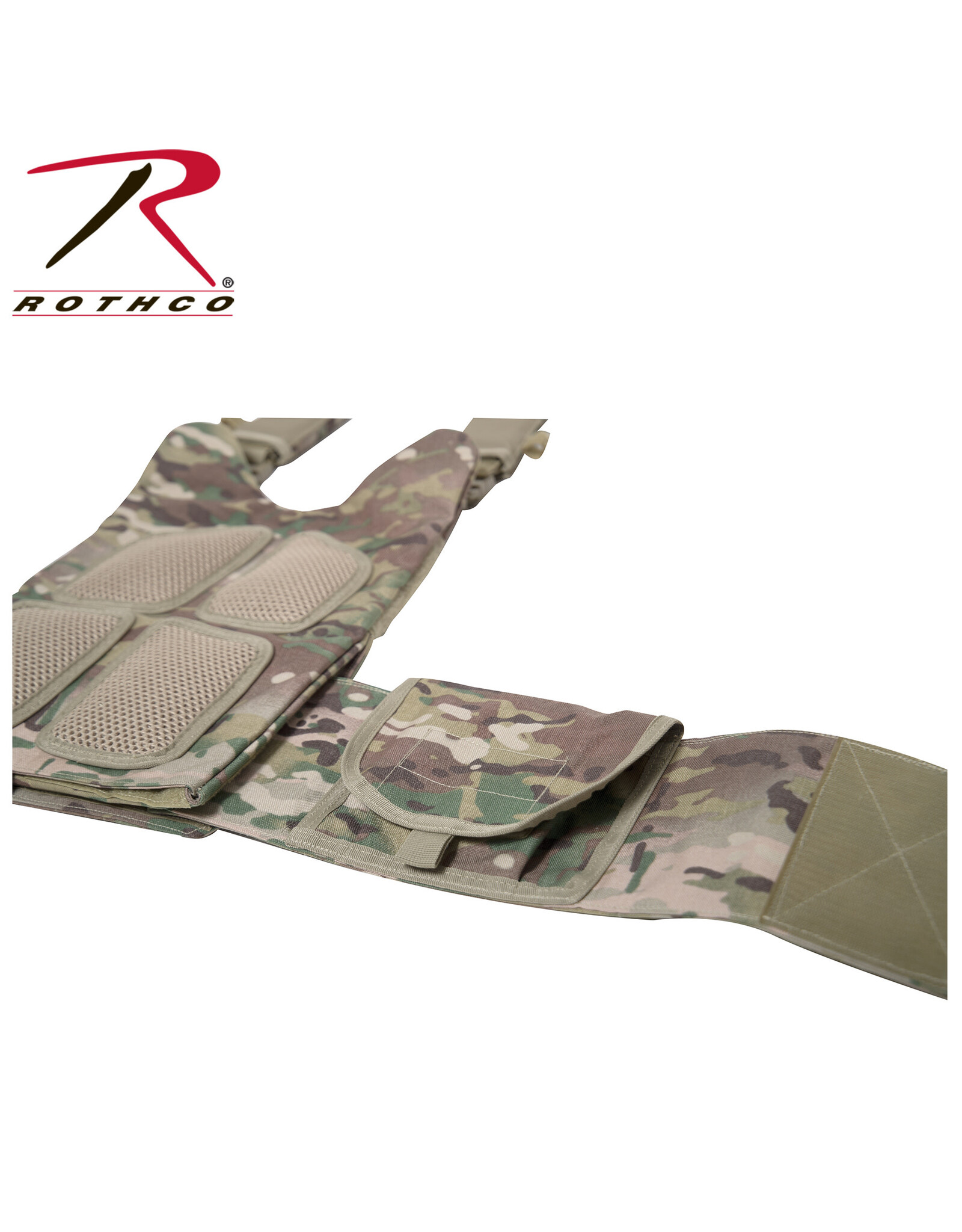 Rothco Rothco Laser Cut Plate Carrier-Multicam