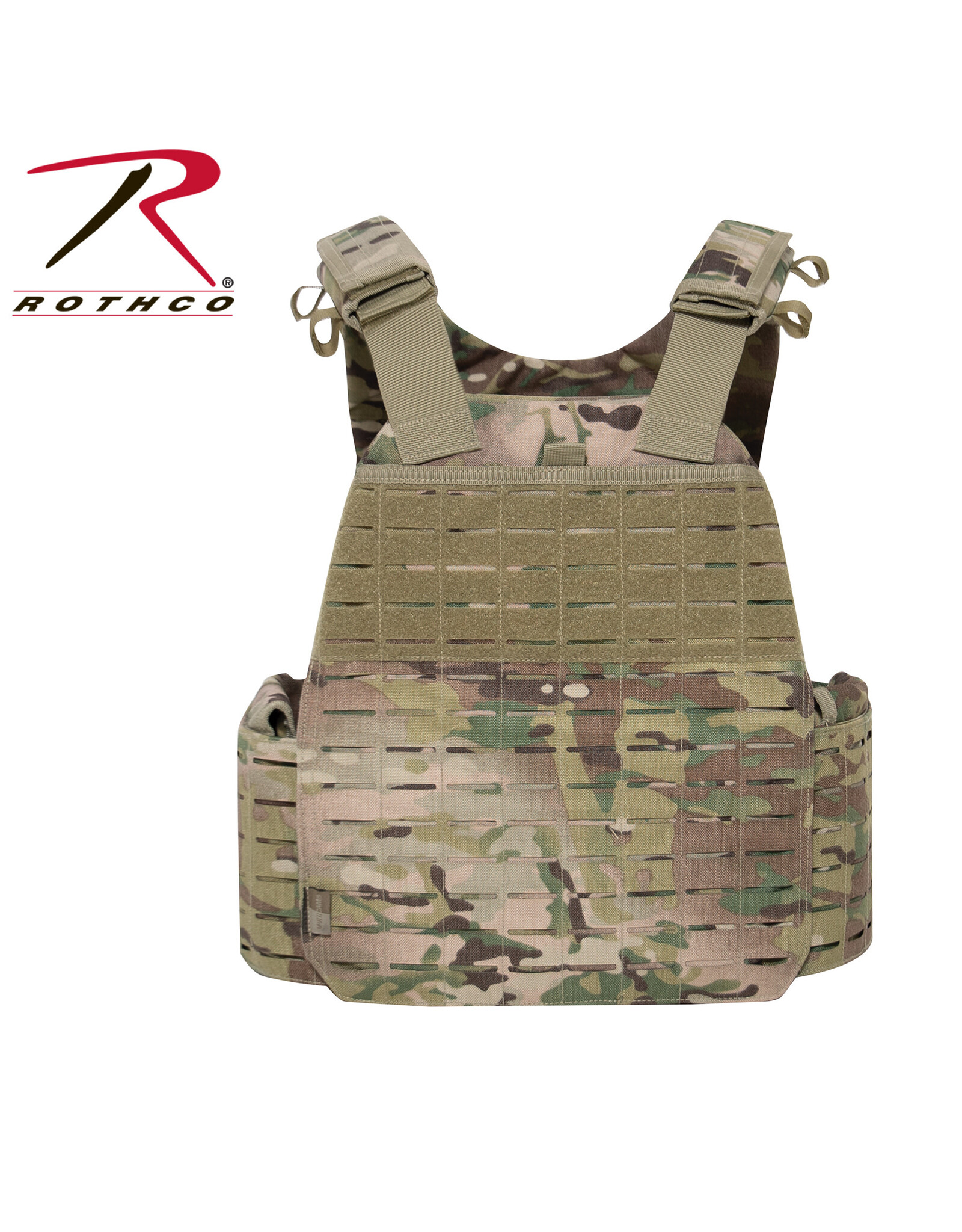 Rothco Rothco Laser Cut Plate Carrier-Multicam