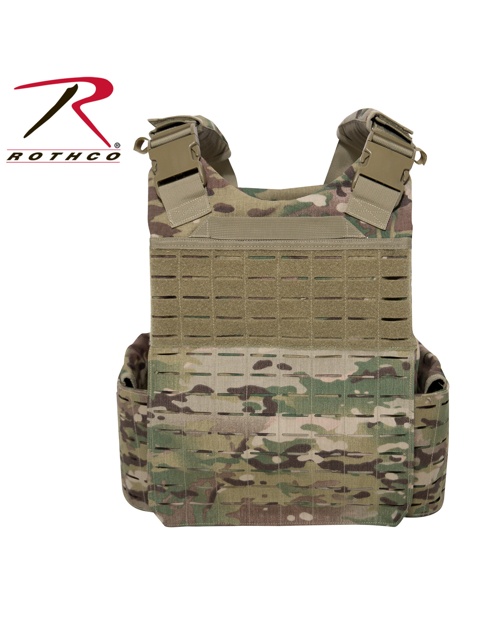 Rothco Rothco Laser Cut Plate Carrier-Multicam