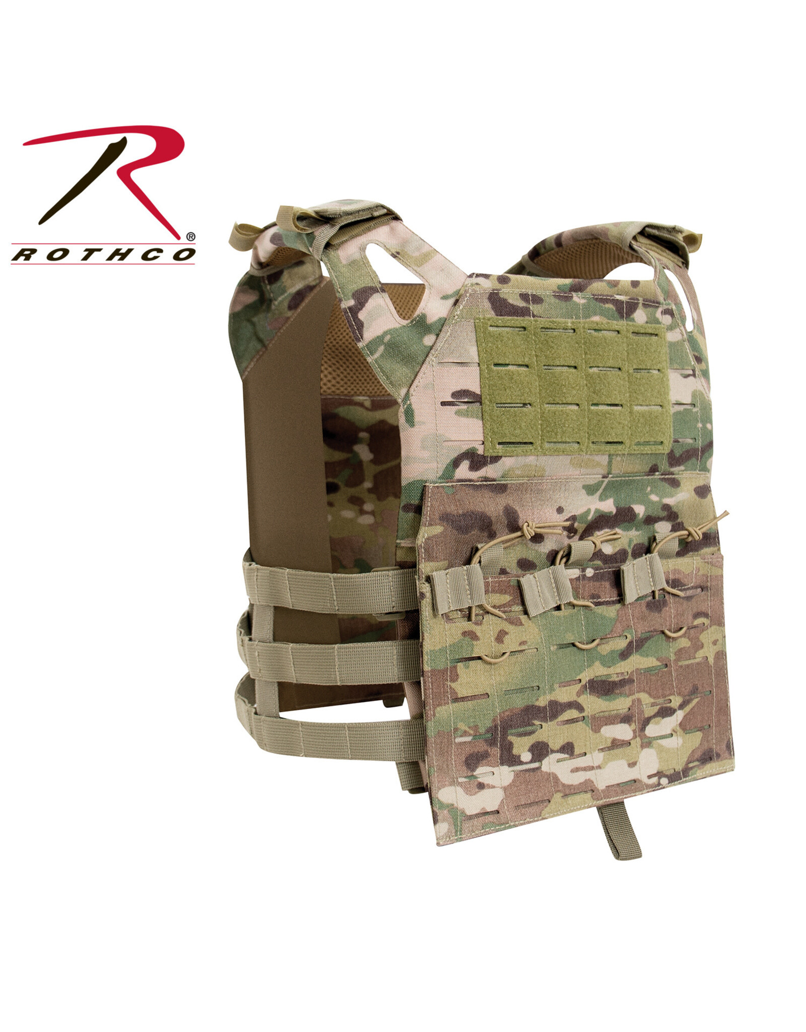 Rothco Rothco Laser Cut LWAC Vest-Multicam