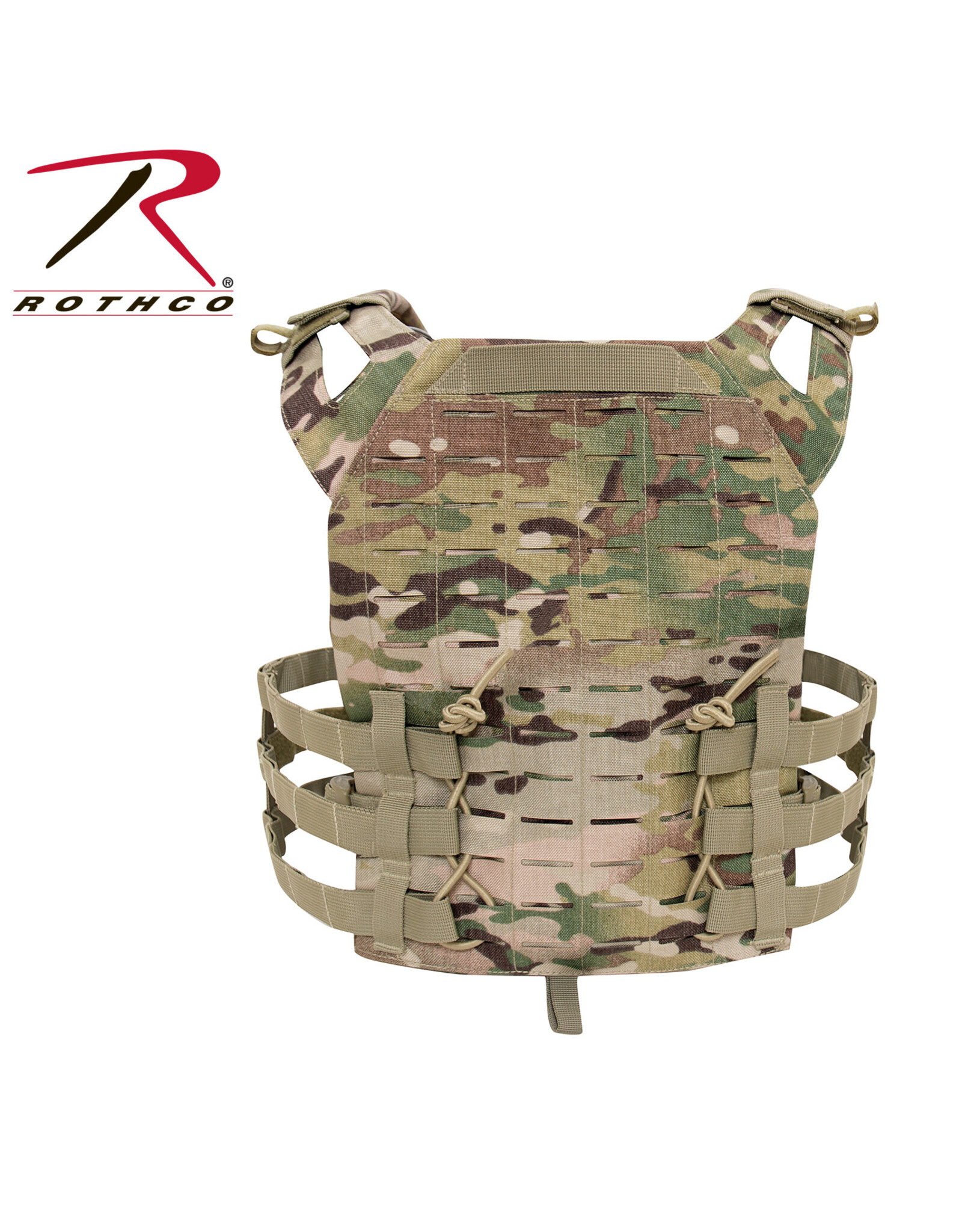 Rothco Rothco Laser Cut LWAC Vest-Multicam