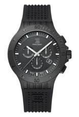 Glock Glock Watch-Black Steel Case/Black Strap