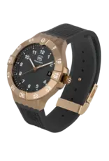 Glock Glock Watch-Coyote Steel Case/Black Strap