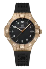 Glock Glock Watch-Coyote Steel Case/Black Strap