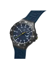 Glock Glock Watch-Black Steel Case/Blue Strap