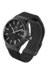 Glock Glock Watch-Black Steel Case/Black Mesh Strap