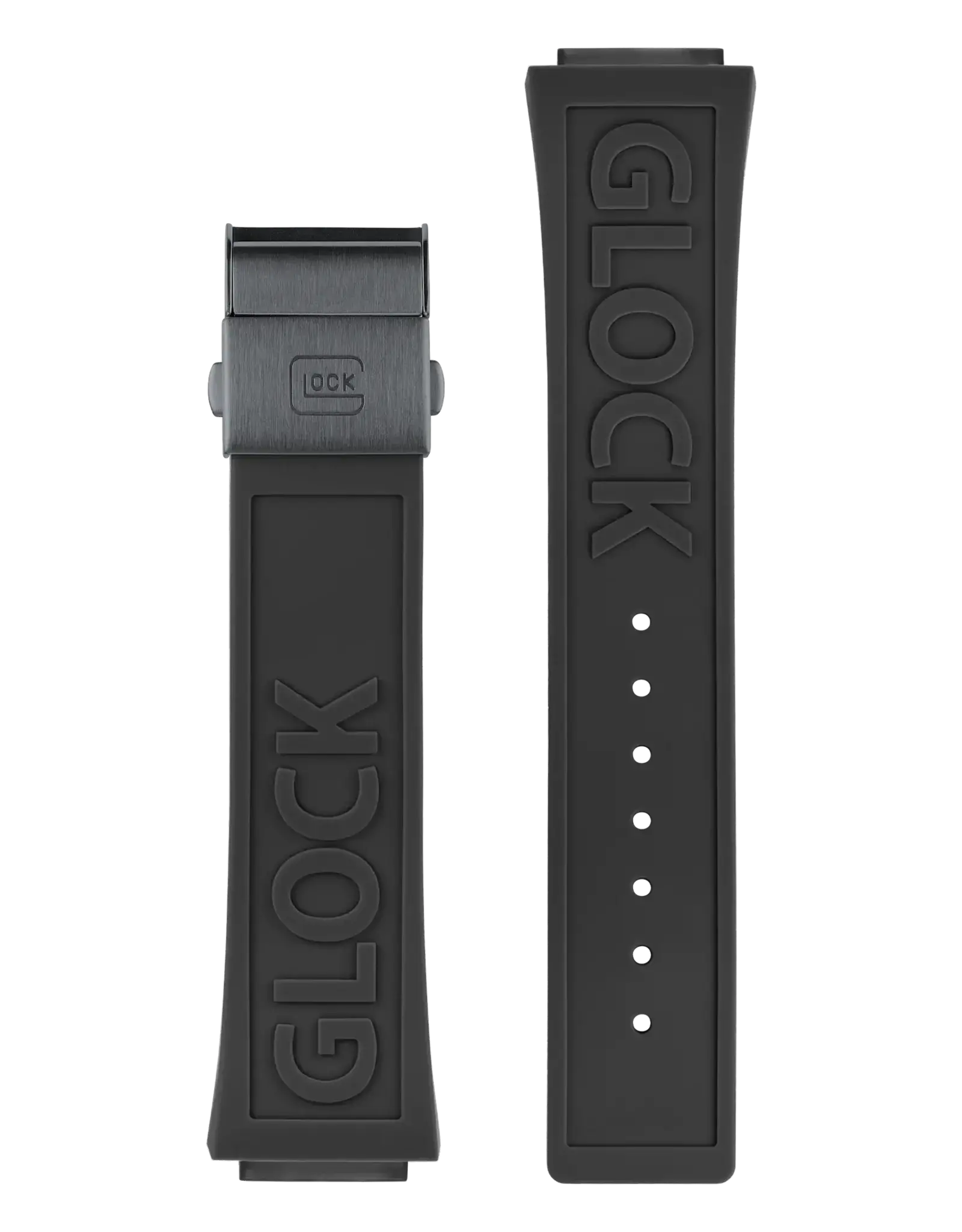 Glock Glock Watch-Black Rubber Strap 22"