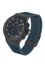 Glock Glock Watch-Limited Edition Black Steel Case/Blue Strap