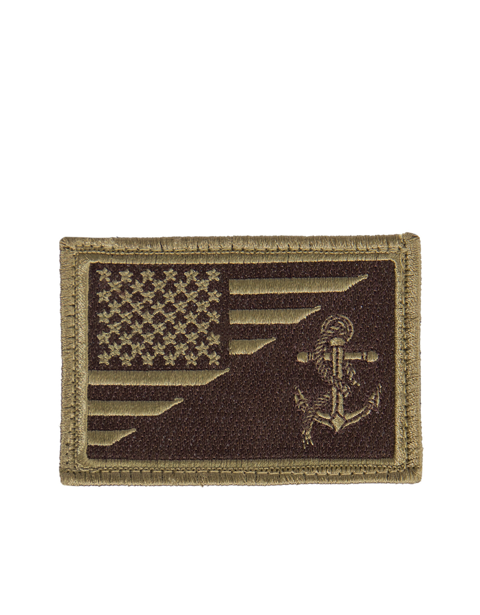 Rothco Rothco US Flag/USN Morale Patch-Coyote