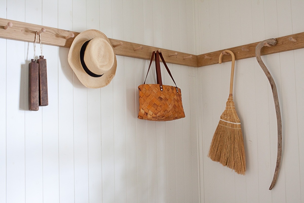 Simple Shaker Storage Solutions  On Making A Peg Rail Entryway