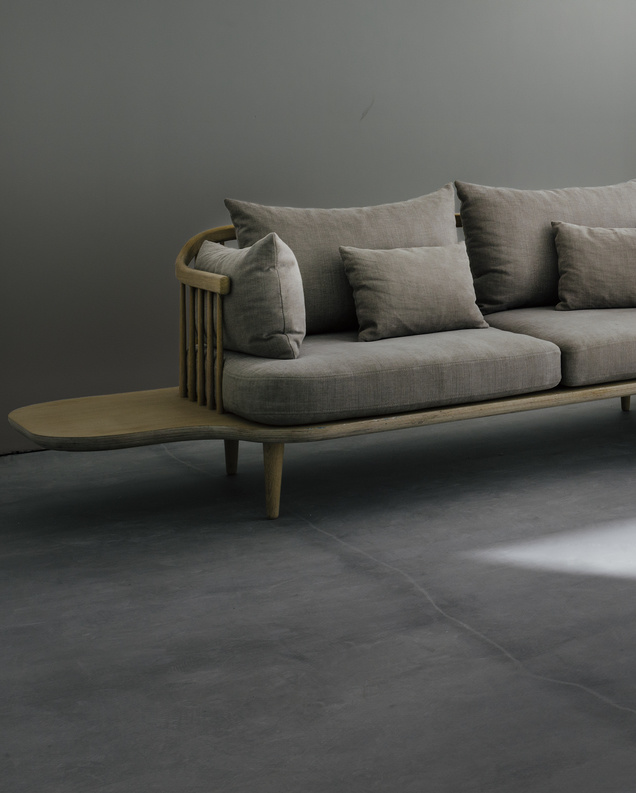 Fly Sofa Sc3 By Space Copenhagen Mjölk, And Tradition Sofa