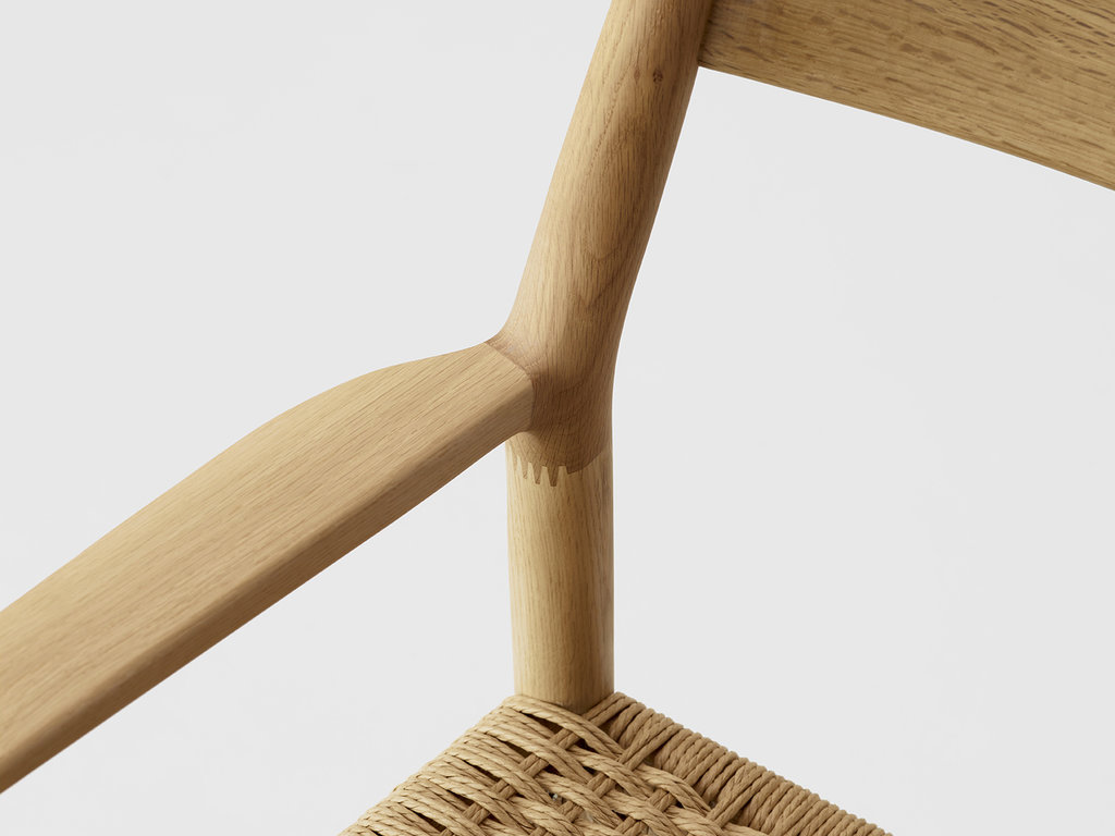 Norm Architects for Karimoku Case Kinuta N-DC01 Armchair (Paper Cord)