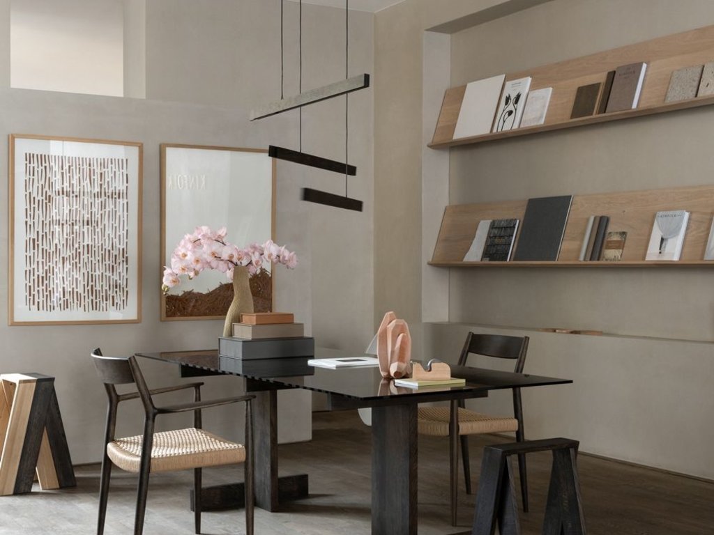 Norm Architects for Karimoku Case Kinuta N-DC01 Armchair (Paper Cord)