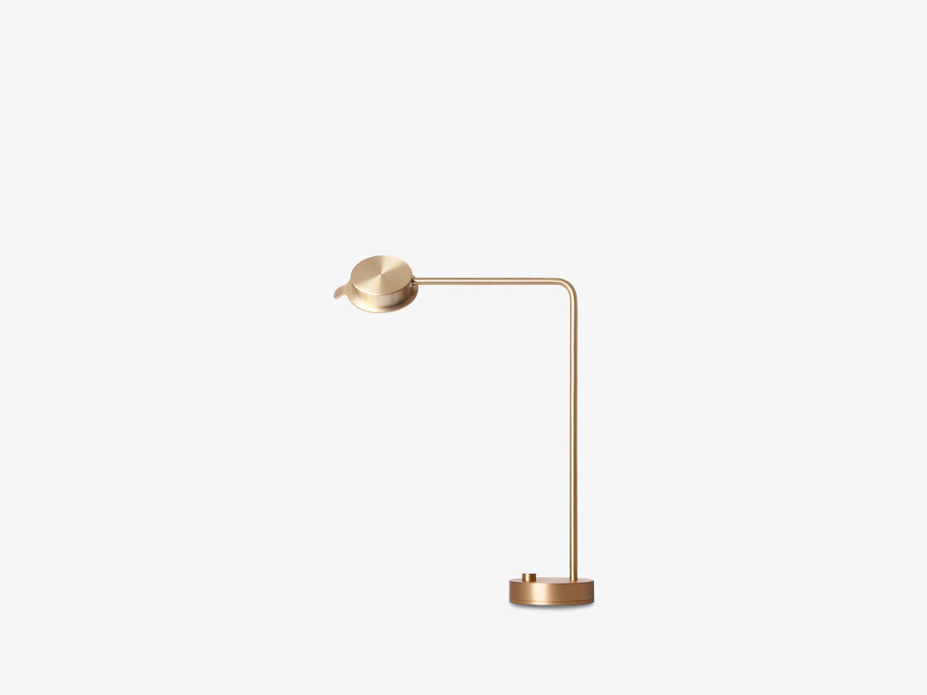 David Chipperfield for Wastberg Chipperfield W102 task lamp in brass