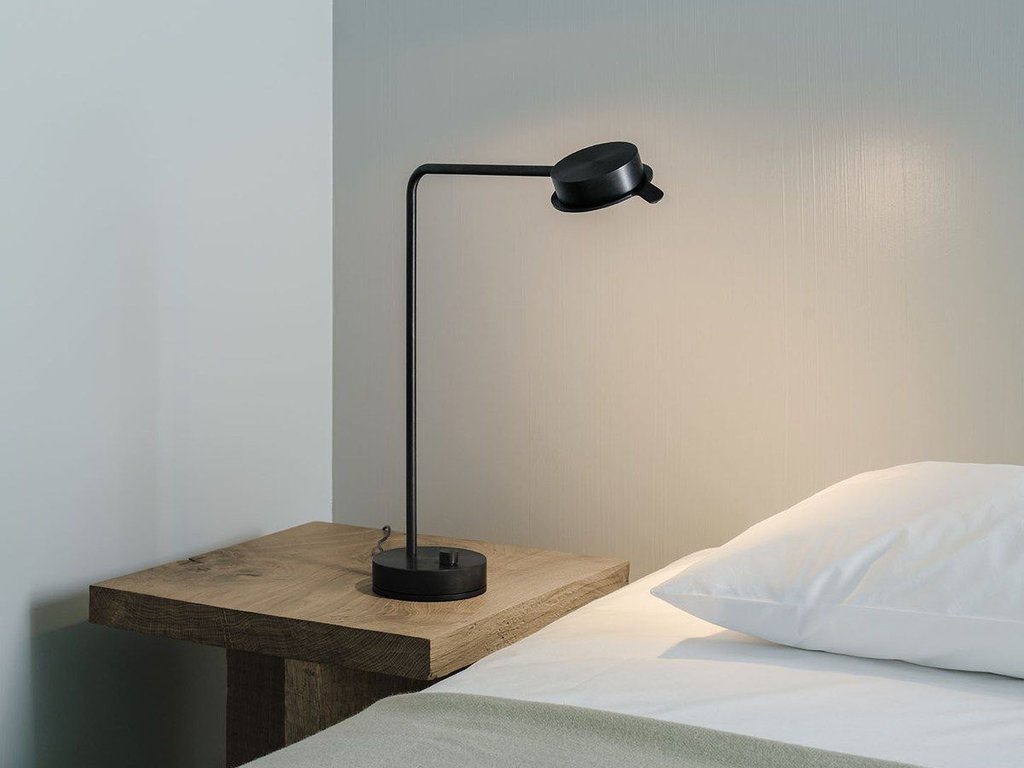 David Chipperfield for Wastberg Chipperfield W102 Task Lamp  (Black Steel)