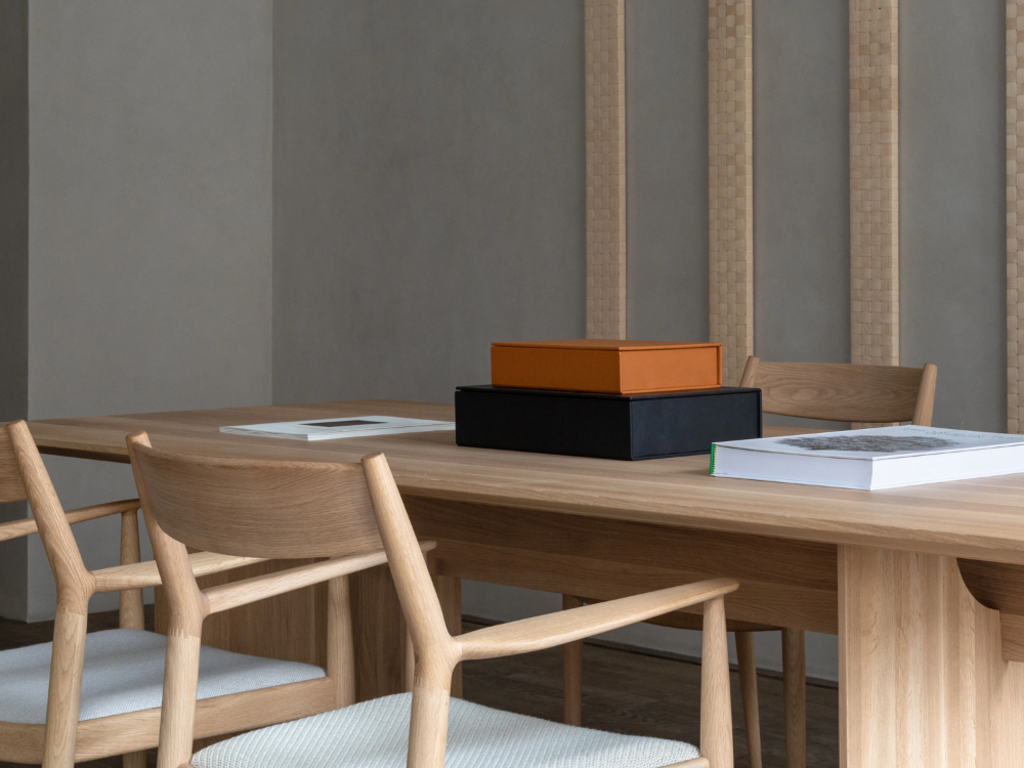 Norm Architects for Karimoku Case N-DC01 Kinuta Armchair (Upholstered)